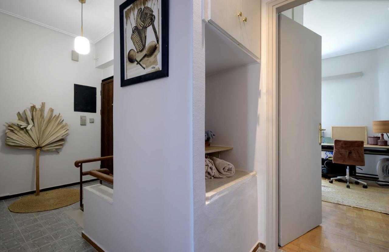 Relaxed Art Deco Maisonette Pagrati Atene Esterno foto
