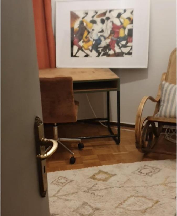 Relaxed Art Deco Maisonette Pagrati Atene Esterno foto